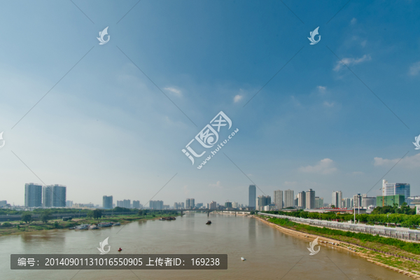 邕江風(fēng)光,超廣角