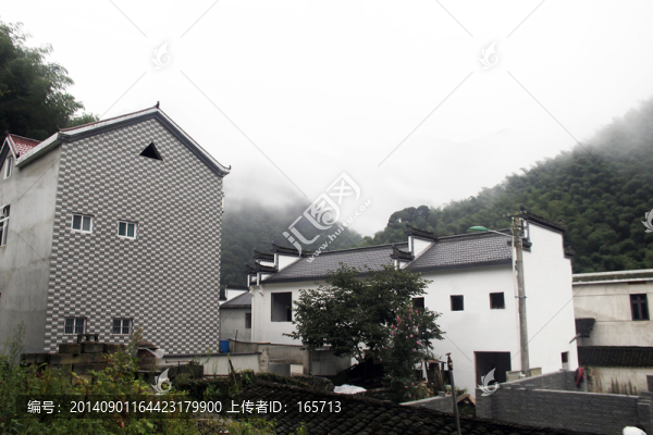 黃山黟縣打鼓嶺,風(fēng)景,徽派建筑