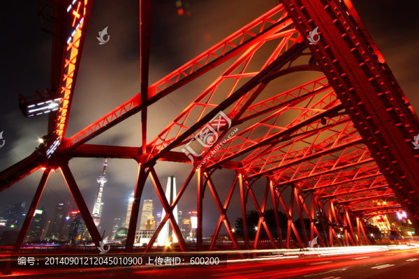 上海外白渡橋夜景