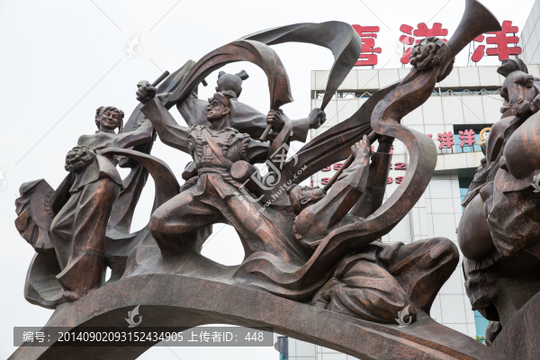 西北人雕塑