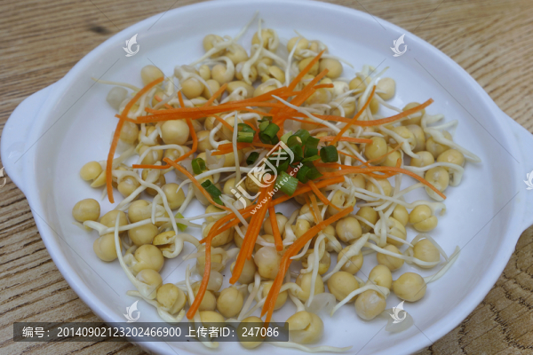 蠶豆芽