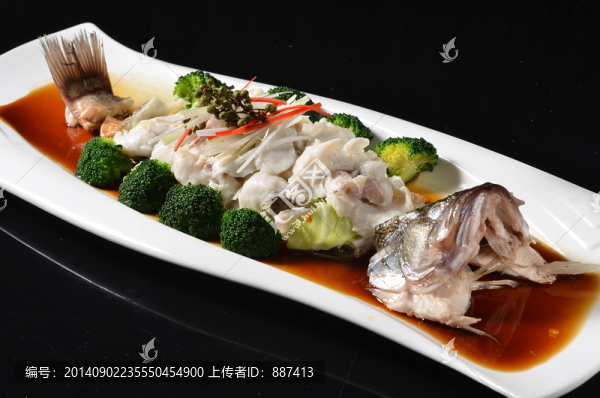 醬椒扒鱸魚