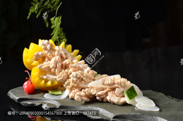 天麻拌桃仁