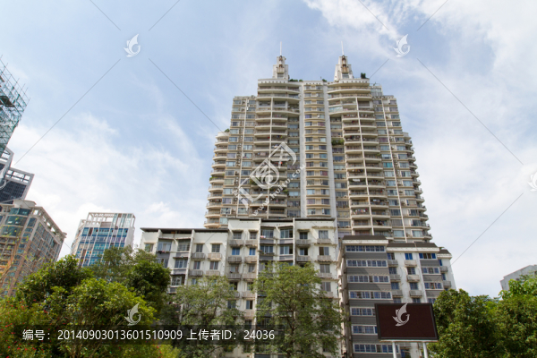 柳州城市風(fēng)光,高層建筑