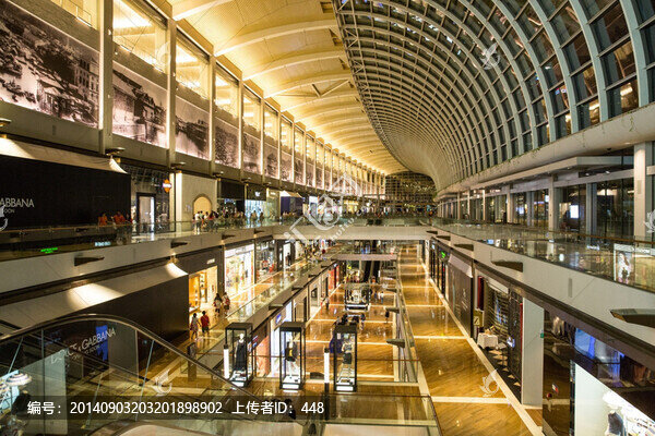 金沙購物中心,內(nèi)景