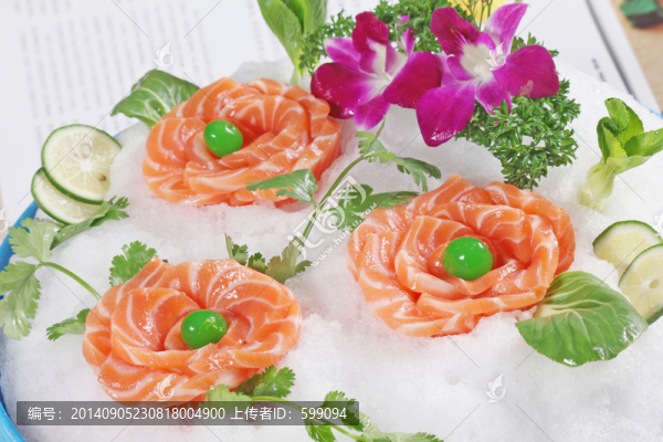 三文魚刺身
