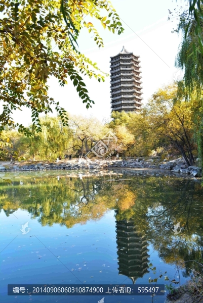 一塔一湖