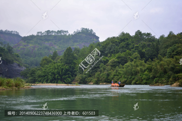 武夷山九曲溪漂流