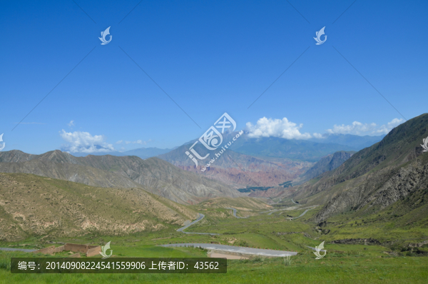 黃河源頭,丹霞地貌,盤山公路