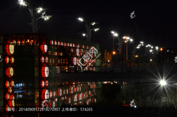 北京城市夜景