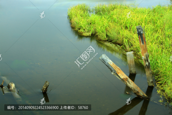 平靜的河流