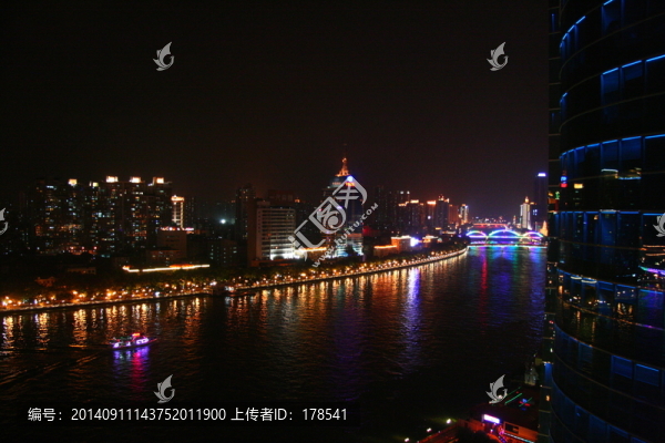 珠江,廣州,江,城市風(fēng)光