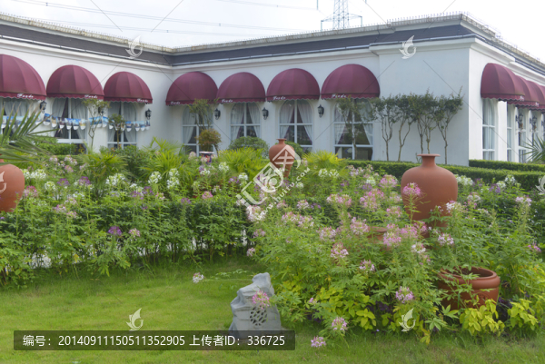 家庭花園素材