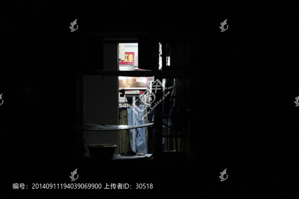 楓涇古鎮(zhèn)夜景