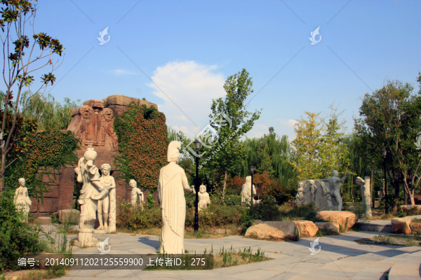西安,世博園,創(chuàng)意雕塑