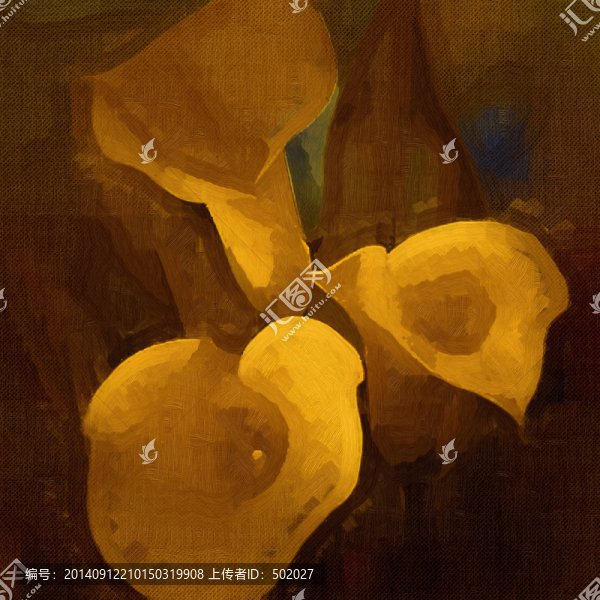 裝飾畫,花