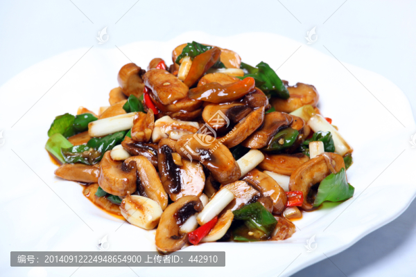 小炒鮮口蘑
