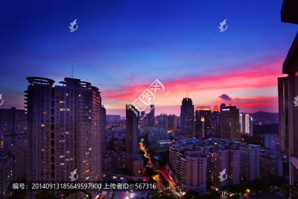 深圳的天空