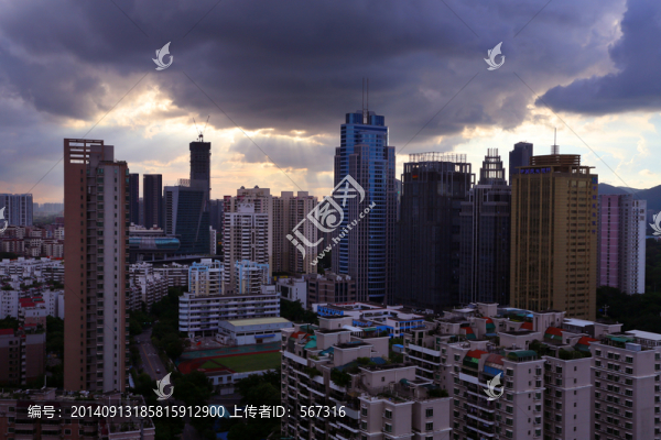 深圳的天空