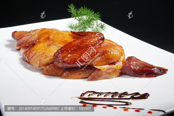 脆皮咸香雞