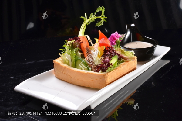 創(chuàng)意芝麻鮮蔬沙拉