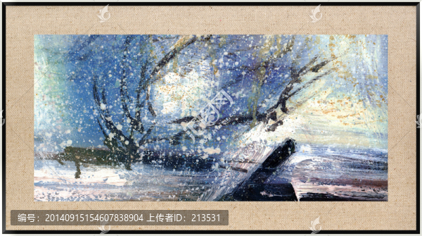 現(xiàn)代抽象裝飾畫