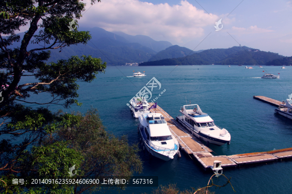 臺灣日月潭風(fēng)景