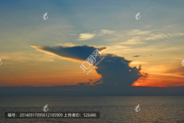 夕陽云彩