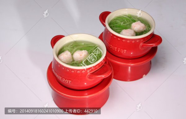 地人參燉蝦滑