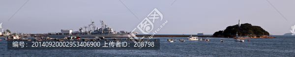 青島灣全景