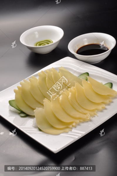 素鮑魚(yú)刺身