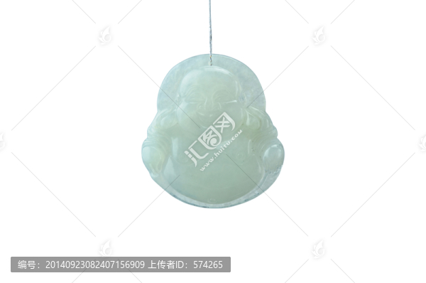 正面特寫玉佛