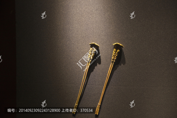 朝天宮,南京市博物館,黃金飾品