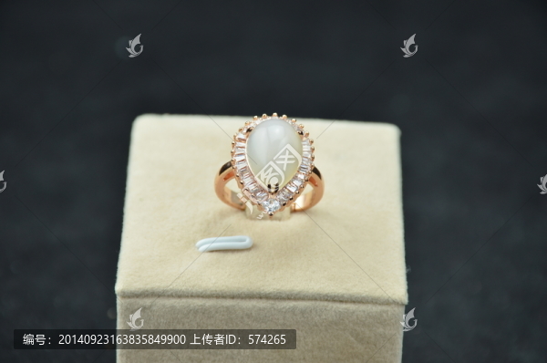 白玉髓戒指
