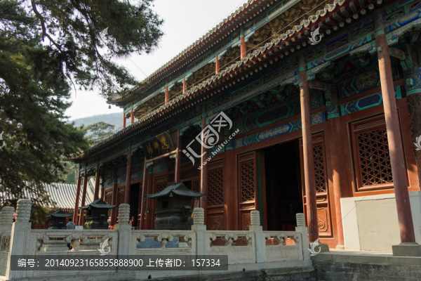 戒臺(tái)寺大殿古建