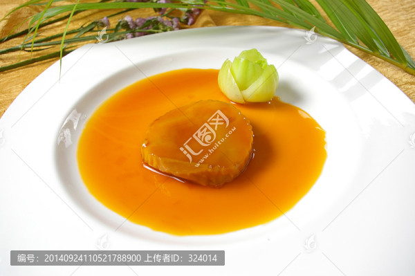 鮑汁扣百靈菇