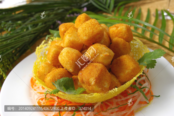 脆皮豆腐粒