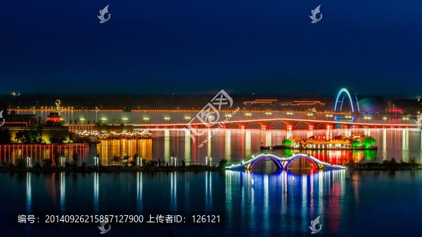 東昌湖夜色