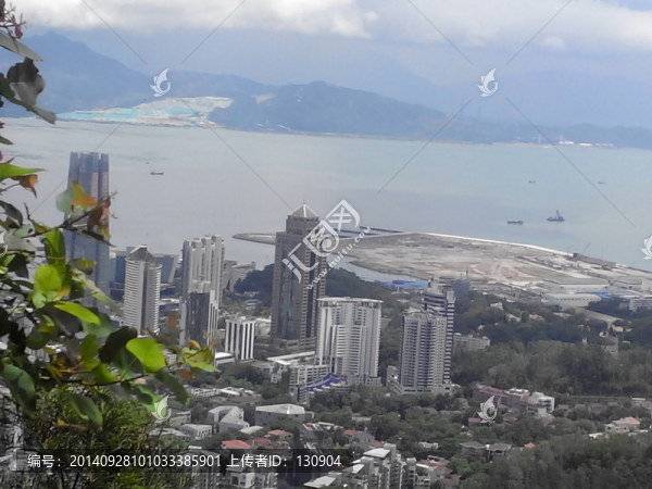 深圳蛇口海上世界,深圳灣