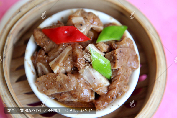 黑椒蒸牛仔骨