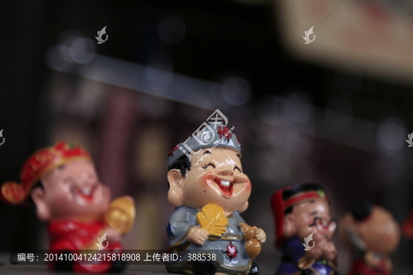 濟(jì)公彩陶玩偶,笑哈哈