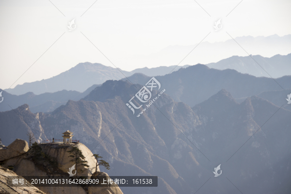 陜西華山自然風(fēng)光