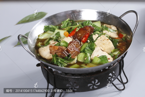 青菜燉豆腐