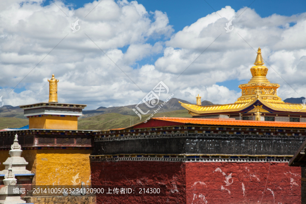 塔公寺廟