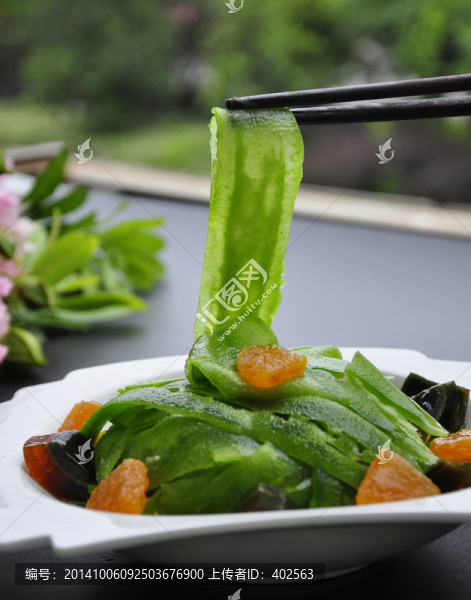 皮蛋萵筍片