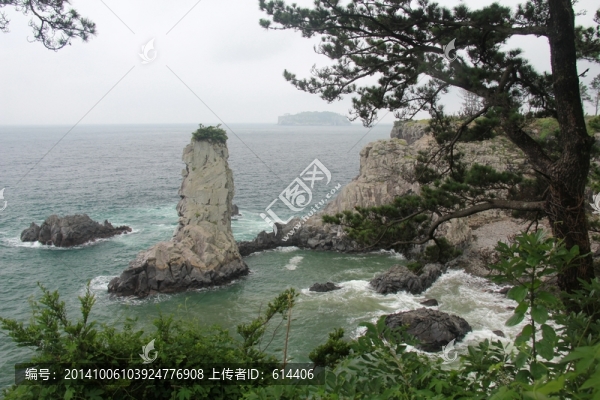 濟州島獨立巖風(fēng)光