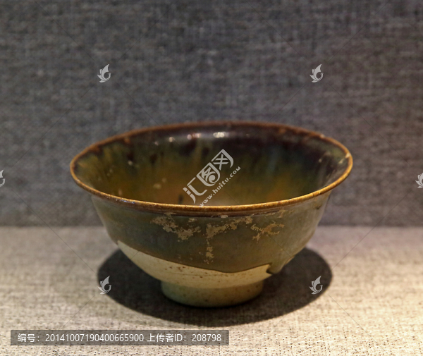 金代黑釉碗