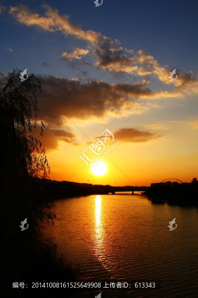 夕陽西下