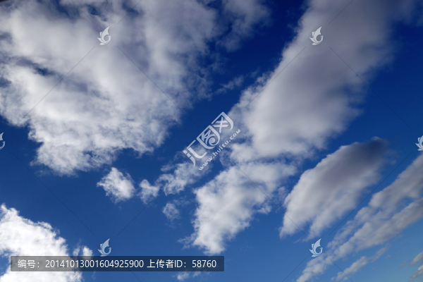 藍天白云