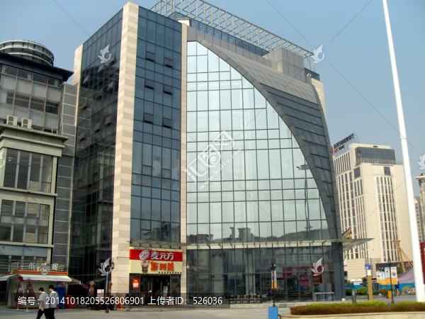 玻璃外墻建筑物